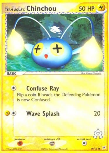 Team Aqua's Chinchou
