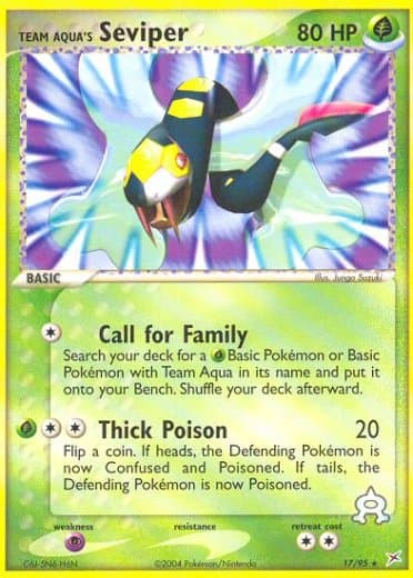 Team Aqua's Seviper