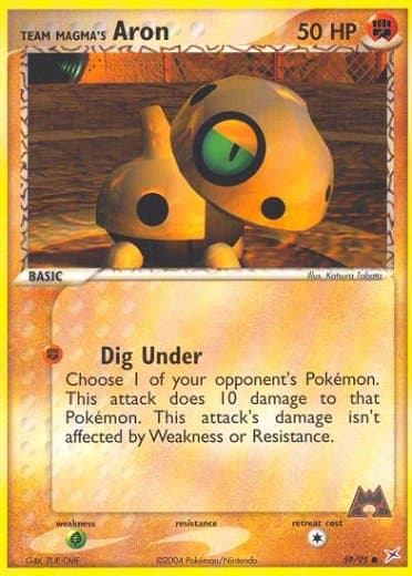 Team Magma's Aron - 59/95