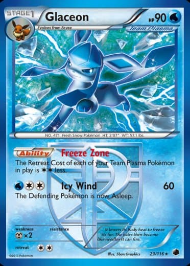 Glaceon (Team Plasma)