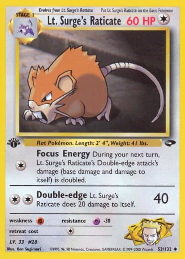Lt. Surge's Raticate