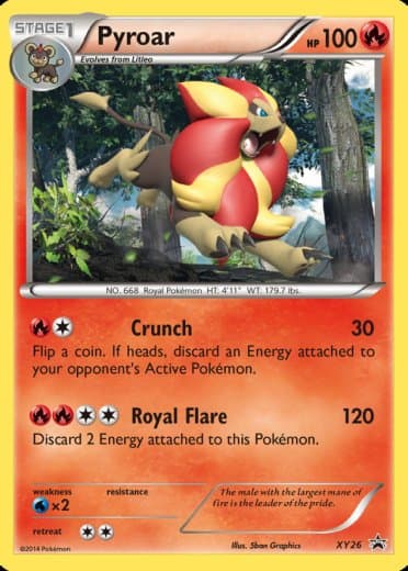 Pyroar - XY26
