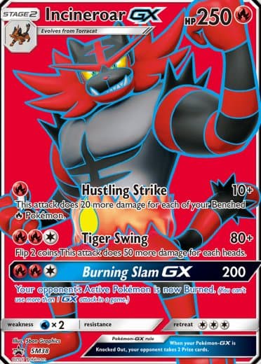 Incineroar GX - SM38