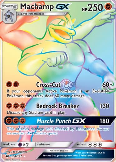 Machamp GX (Secret)