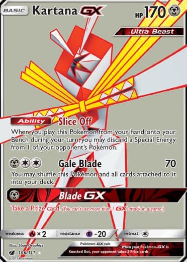 Kartana GX (Full Art)