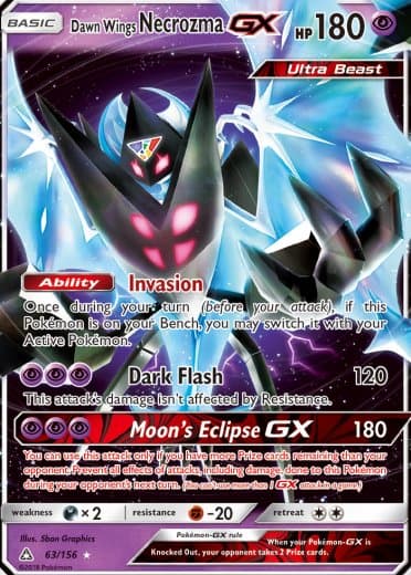 Dawn Wings Necrozma GX