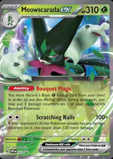 Meowscarada ex - 033