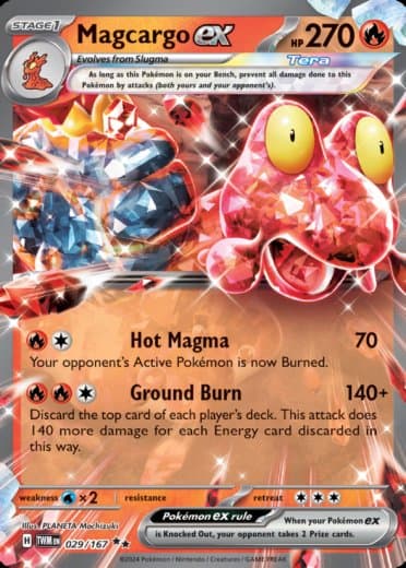 Magcargo ex - 029/167