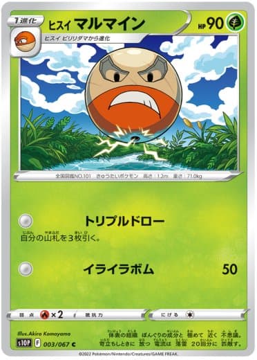 Hisuian Electrode