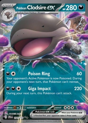 Paldean Clodsire ex
