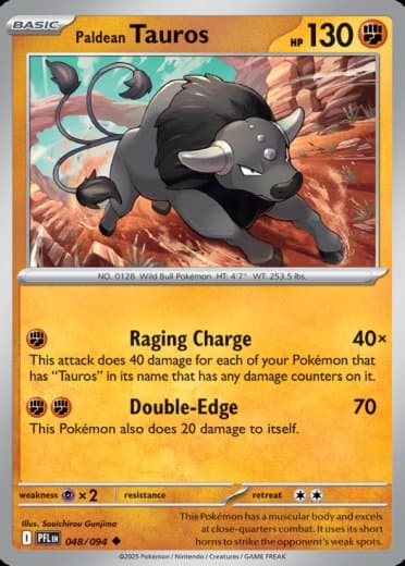 Paldean Tauros