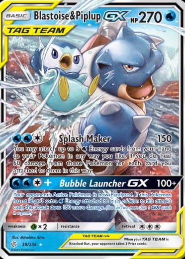 Blastoise & Piplup GX