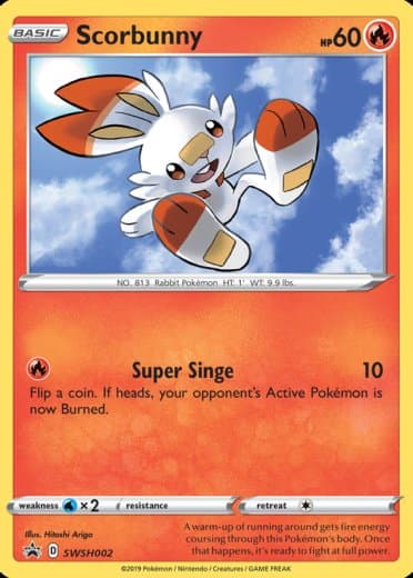Scorbunny - SWSH002