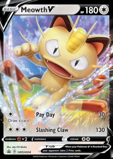 Meowth V - SWSH004