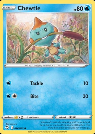 Chewtle
