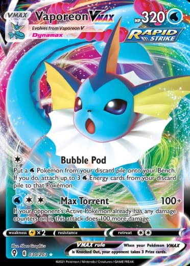 Vaporeon VMAX