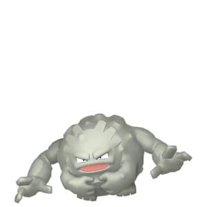 pokemon graveler card POKEMON GENERATION PACK CARD - GRAVELER 44/83 REV HOLO main image 0