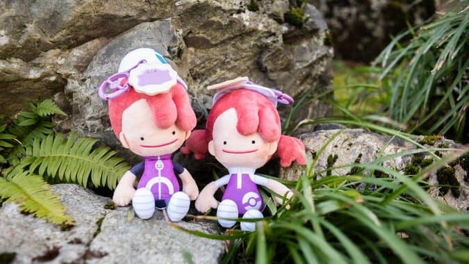 New line of Pokémon Pokopia plush featuring plush inspired by Ditto’s human transformation in Pokémon Pokopia and a Castform plush that looks like one of the in-game items available now at the official Pokémon Center