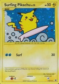 Surfing Pikachu