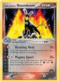 Team Magma's Houndoom (10)