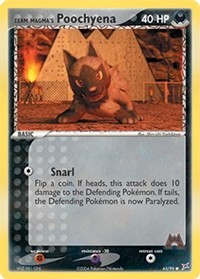 Team Magma's Poochyena (65)