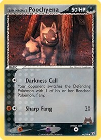 Team Magma's Poochyena (66)