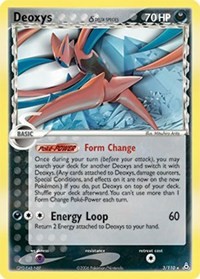 Deoxys (Delta Species - Attack Forme)