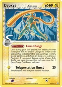 Deoxys (Delta Species - Speed Forme)