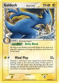 Golduck (Delta Species)