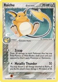 Raichu (Delta Species)