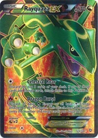 Rayquaza-EX - XY69 - Shiny Rayquaza-EX Box Promo - Pokemon Singles