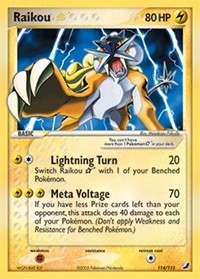 Raikou V - Prize Pack Series Cards - Pokemon