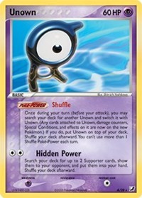 Unown (55) - HeartGold SoulSilver - Pokemon