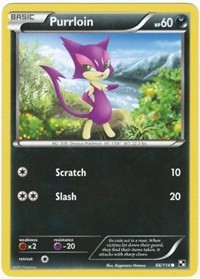 Pokemon Emerging Powers Purrloin Single Card Common