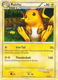 Raichu - 10/123 (Cracked Ice Holo)