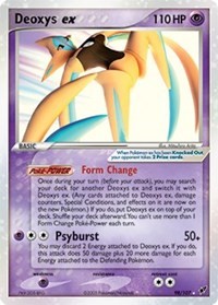 Deoxys - 16/107 (EX Deoxys) - Deck Exclusives - Pokemon