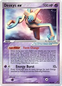 Deoxys - 16/107 (EX Deoxys) - Deck Exclusives - Pokemon