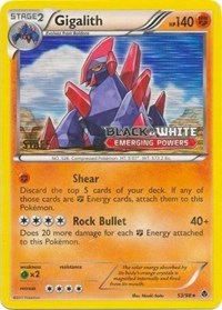 Gigalith - 53/98 (Prerelease Promo) [Staff]