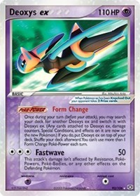 Details about   Pokemon Card 92/17 EX Deoxys Good Strength Charm 