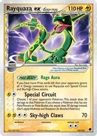 Rayquaza-EX - XY69 - Shiny Rayquaza-EX Box Promo - Pokemon Singles