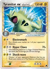 Tyranitar ex (Delta Species)