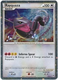 Shiny Rayquaza EX XY69 Ultra Rare Pokémon Black Star Promo