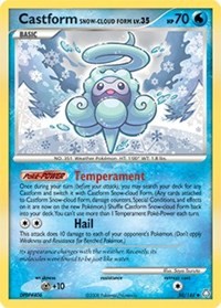 Castform Snow-Cloud Form