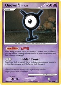 Unown (Y)