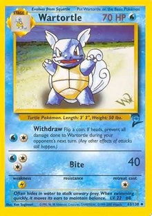 Wartortle (W Stamped Promo)