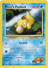 Misty's Psyduck (W Stamped Promo)