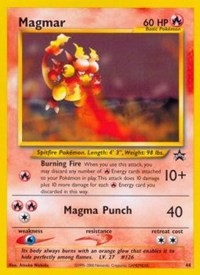 magmar legend maker pokemon card