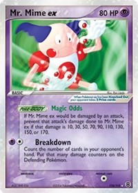 Mr. Mime ex (110)