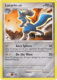 Lucario - 53/127 (Prerelease Promo)