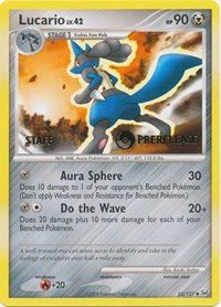 Lucario - 53/127 (Prerelease Promo) [Staff]